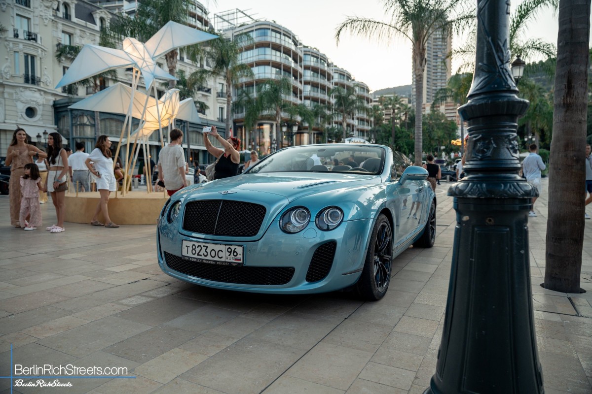 Bentley Continental SuperSports Convertible spotted in Monaco — BerlinRichStreets